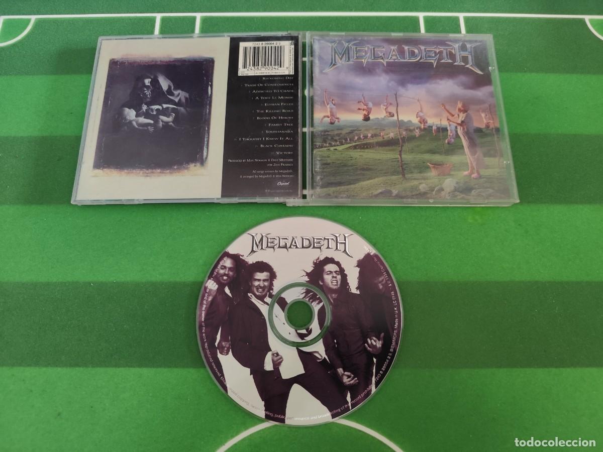 CDs de m&uacute;sica: CD 79 Megadeth - Youthanasia / 1994 - Foto 1