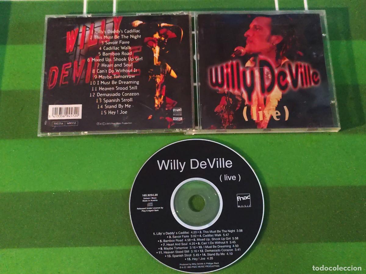 Musik-CDs: CD 104 Willy De Ville - Live / 1993