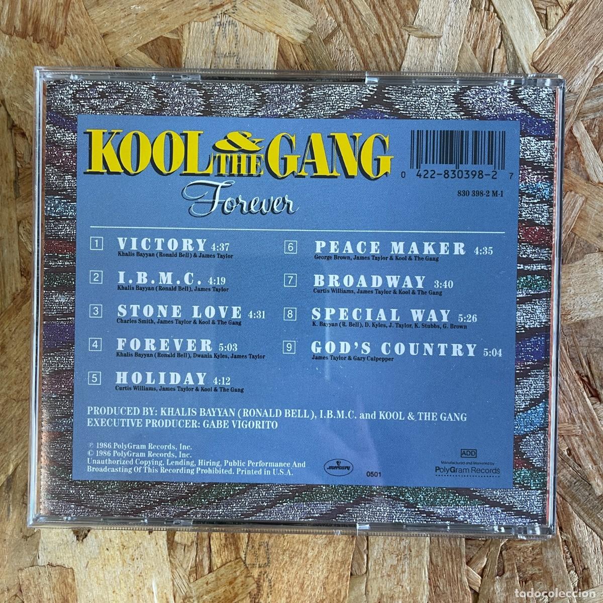 CDs de m&uacute;sica: CD Kool & The Gang &ndash; Forever - Foto 2