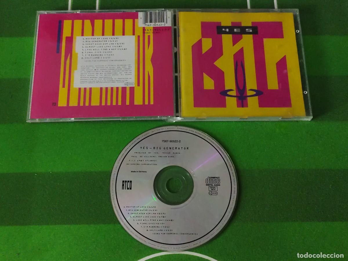 CDs de m&uacute;sica: CD 122 Yes - Big generator / 1987 - Foto 1