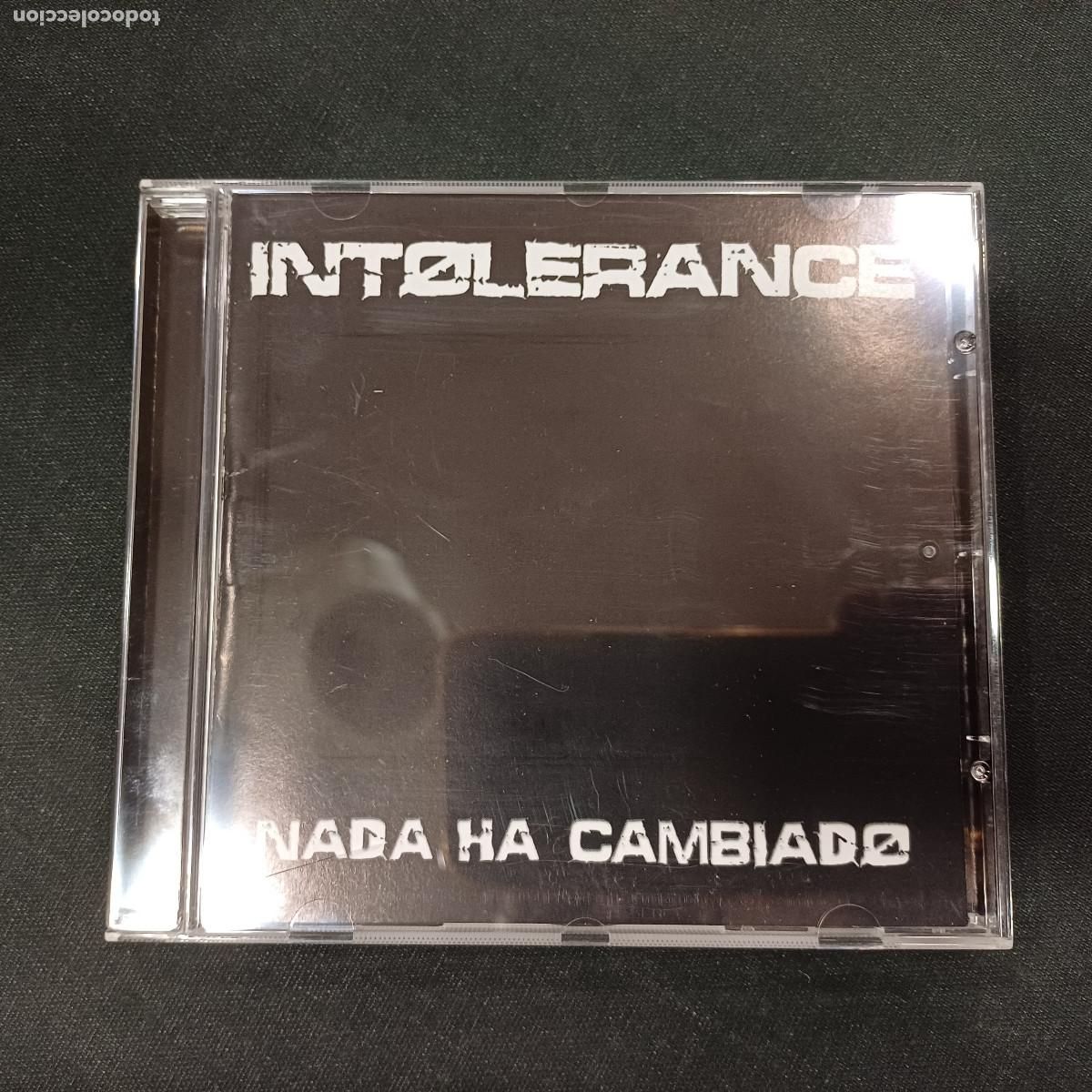 CDs de m&uacute;sica: INTOLERANCE/NADA HA CAMBIADO/CD PUNK. - Foto 1
