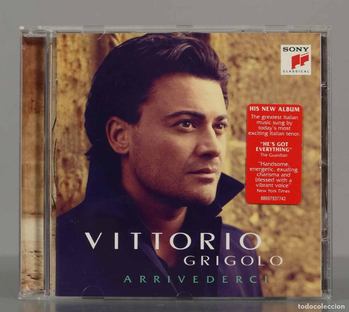 CD di Musica: CD. Vittorio Grigolo &ndash; Arrivederci