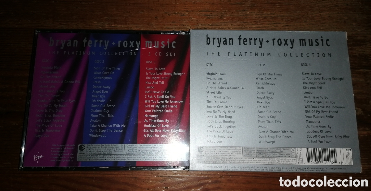CDs de m&uacute;sica: BRYAN FERRY - ROXY MUSIC - 3 CD SET - Foto 2