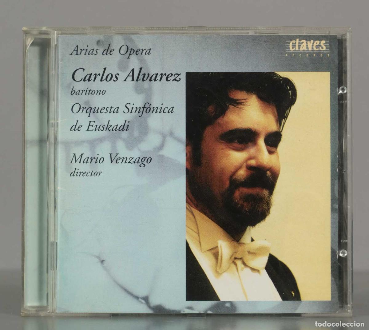 CD di Musica: CD. Carlos &Aacute;lvarez / Orquesta Sinf&oacute;nica de Euskadi / Mario Venzago &ndash; Opera Arias