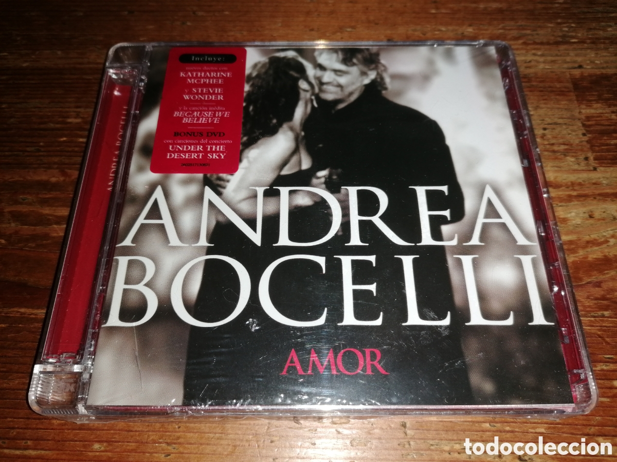 CDs de m&uacute;sica: ANDREA BOCELLI - AMOR - NUEVO - Foto 1