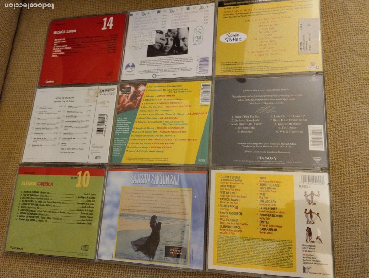 CDs de m&uacute;sica: Lote cds musica variada - Foto 2