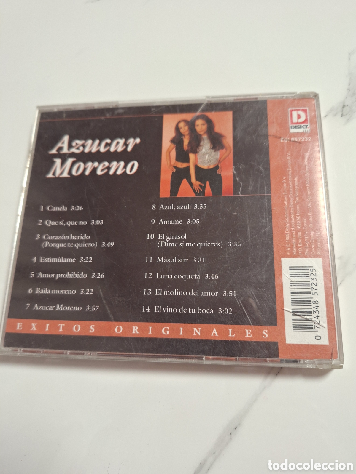 CDs de m&uacute;sica: CD8 az&uacute;car moreno exitos originales CD SEGUNDAMANO - Foto 2
