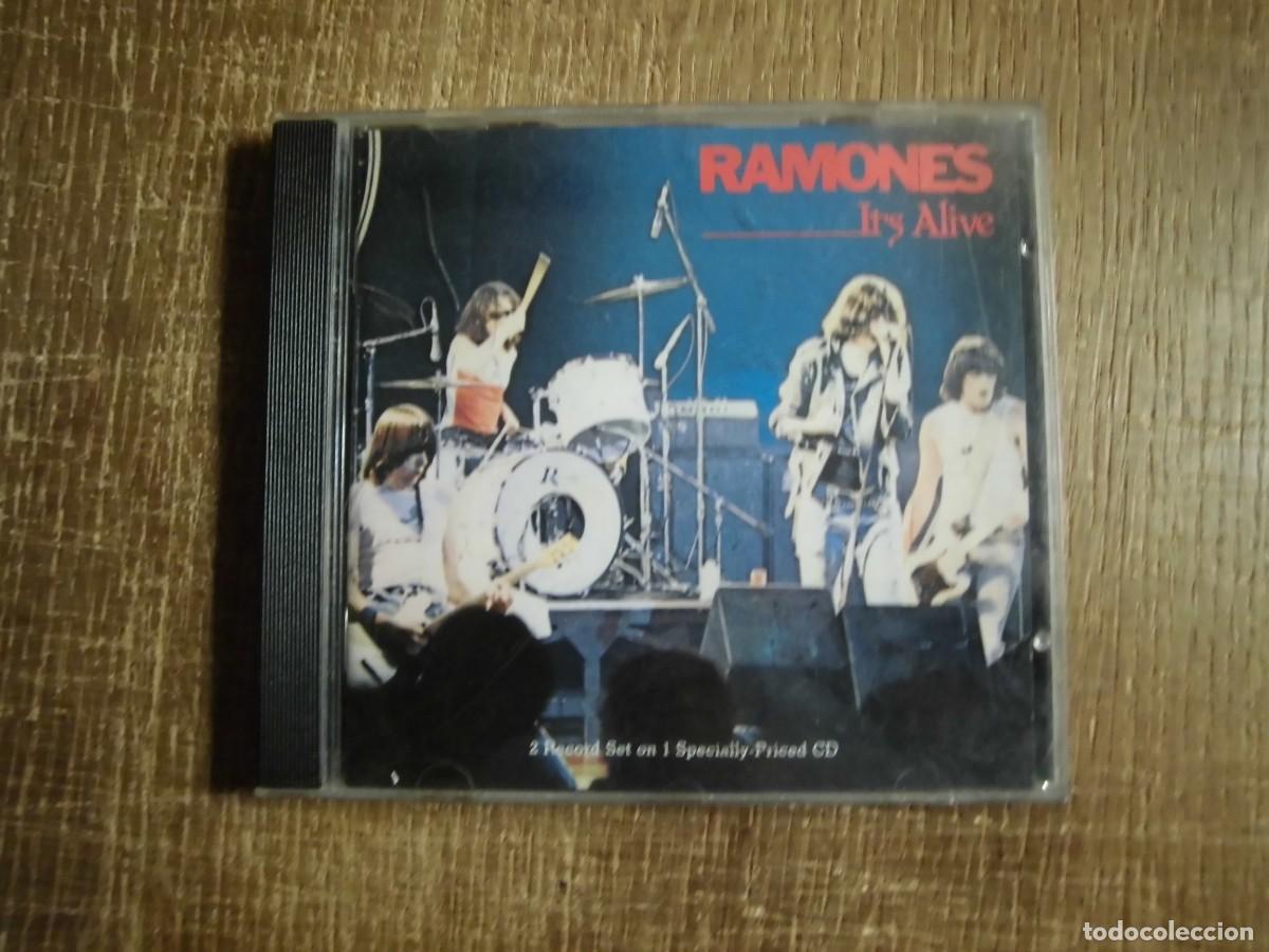 CDs de m&uacute;sica: CD RAMONES ITS ALIVE - Foto 1