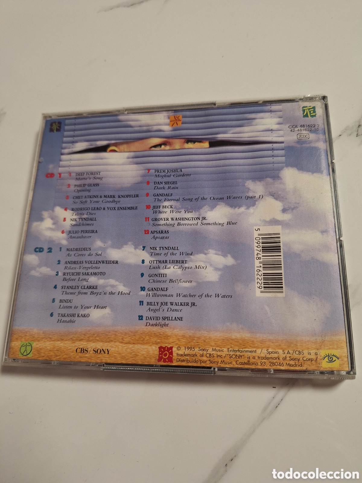 CDs de m&uacute;sica: CD8 relax 2 CD SEGUNDAMANO - Foto 2