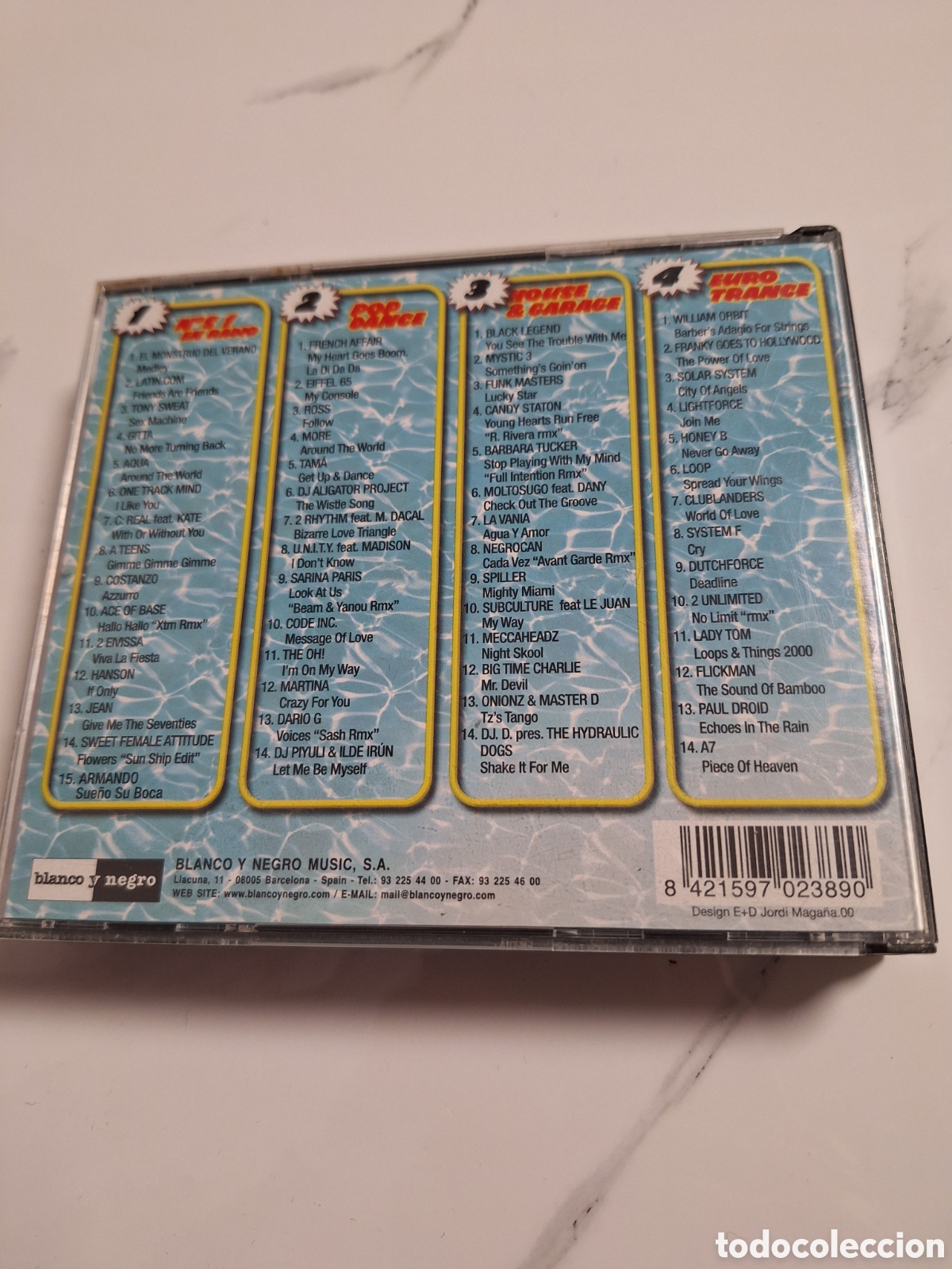 CDs de m&uacute;sica: CD8 el monstruo del verano CD SEGUNDAMANO - Foto 2