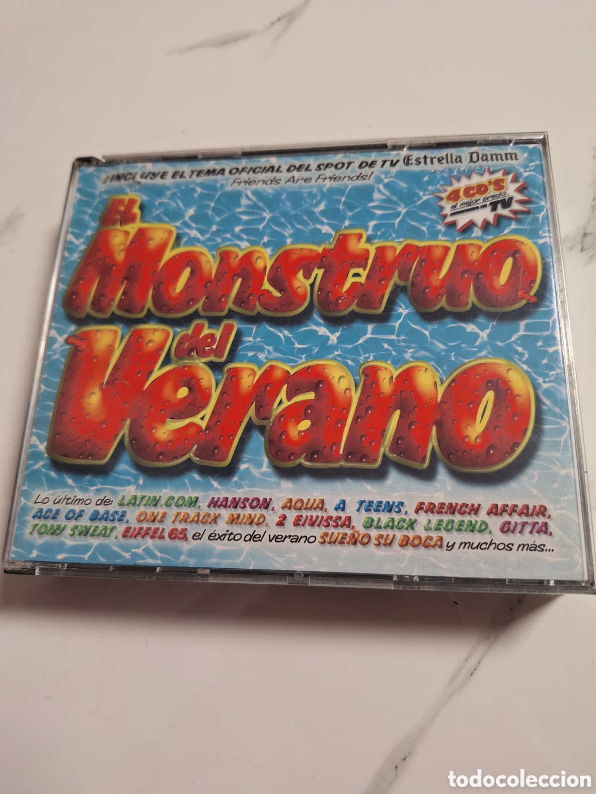 CDs de m&uacute;sica: CD8 el monstruo del verano CD SEGUNDAMANO - Foto 1