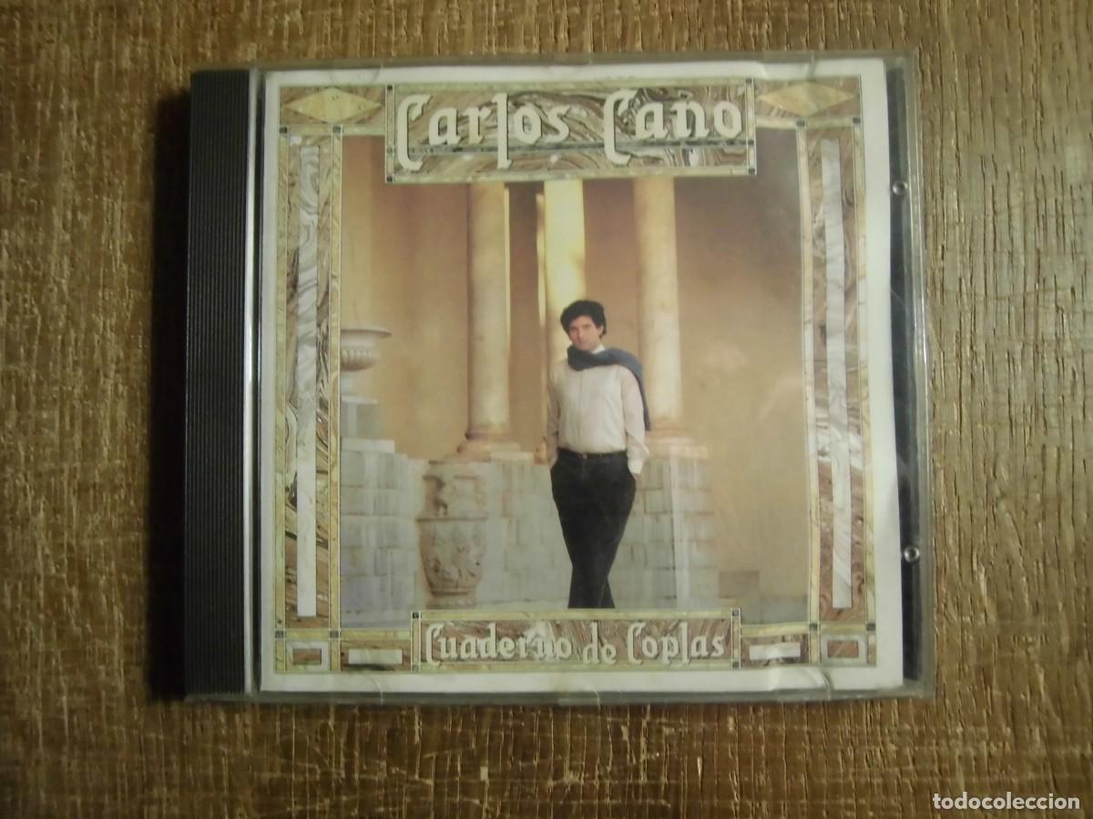 CDs de m&uacute;sica: CD CARLOS CANO CUADERNO DE COPLAS - Foto 1