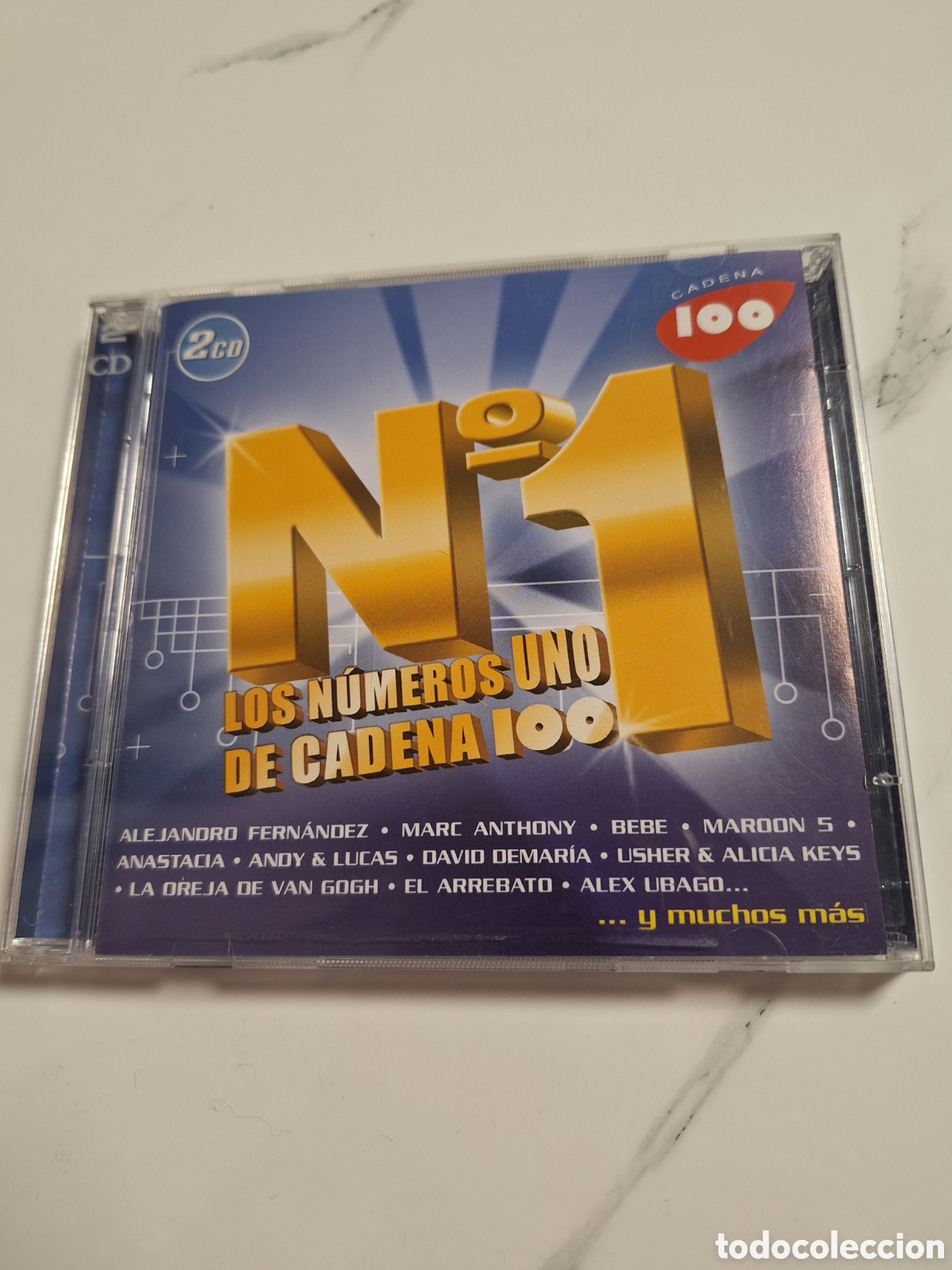 CDs de Musique: CD8 los numero 1 de cadena 100 CD SEGUNDAMANO
