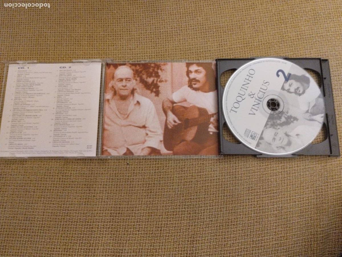 CDs de m&uacute;sica: Cd Doble Toquinho & Vinicius - Foto 3