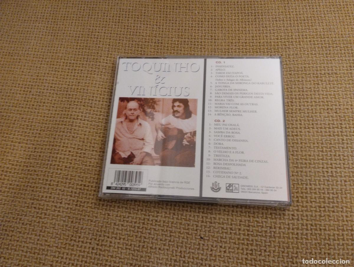 CDs de m&uacute;sica: Cd Doble Toquinho & Vinicius - Foto 4