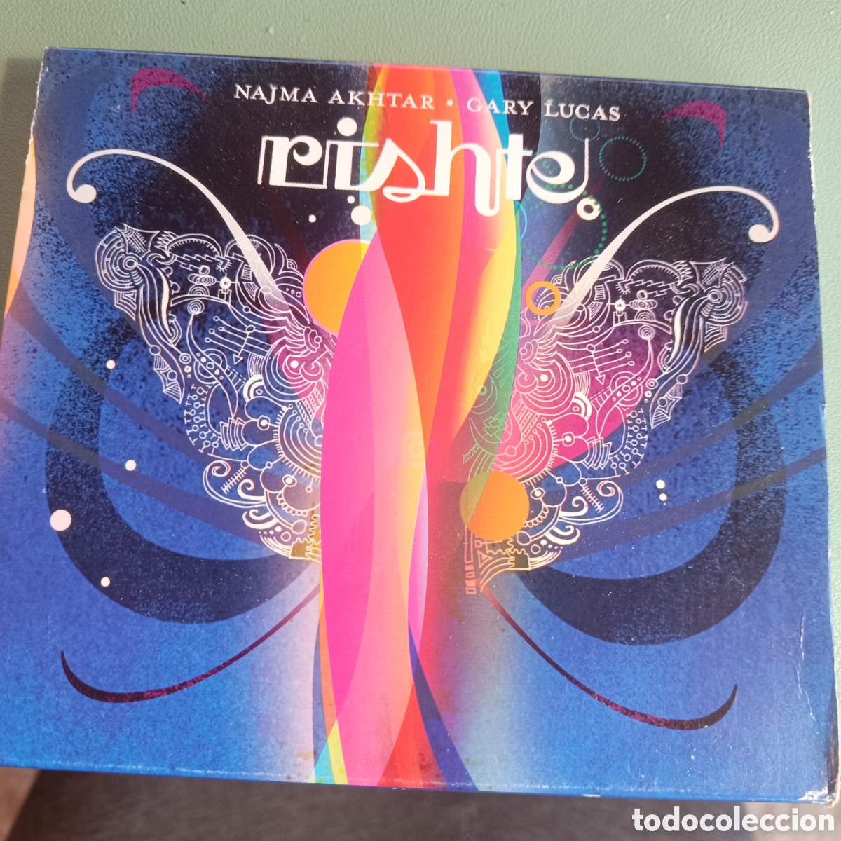 CDs de m&uacute;sica: Najma Akhtar & Gary Lucas &ndash; Rishte - Foto 1