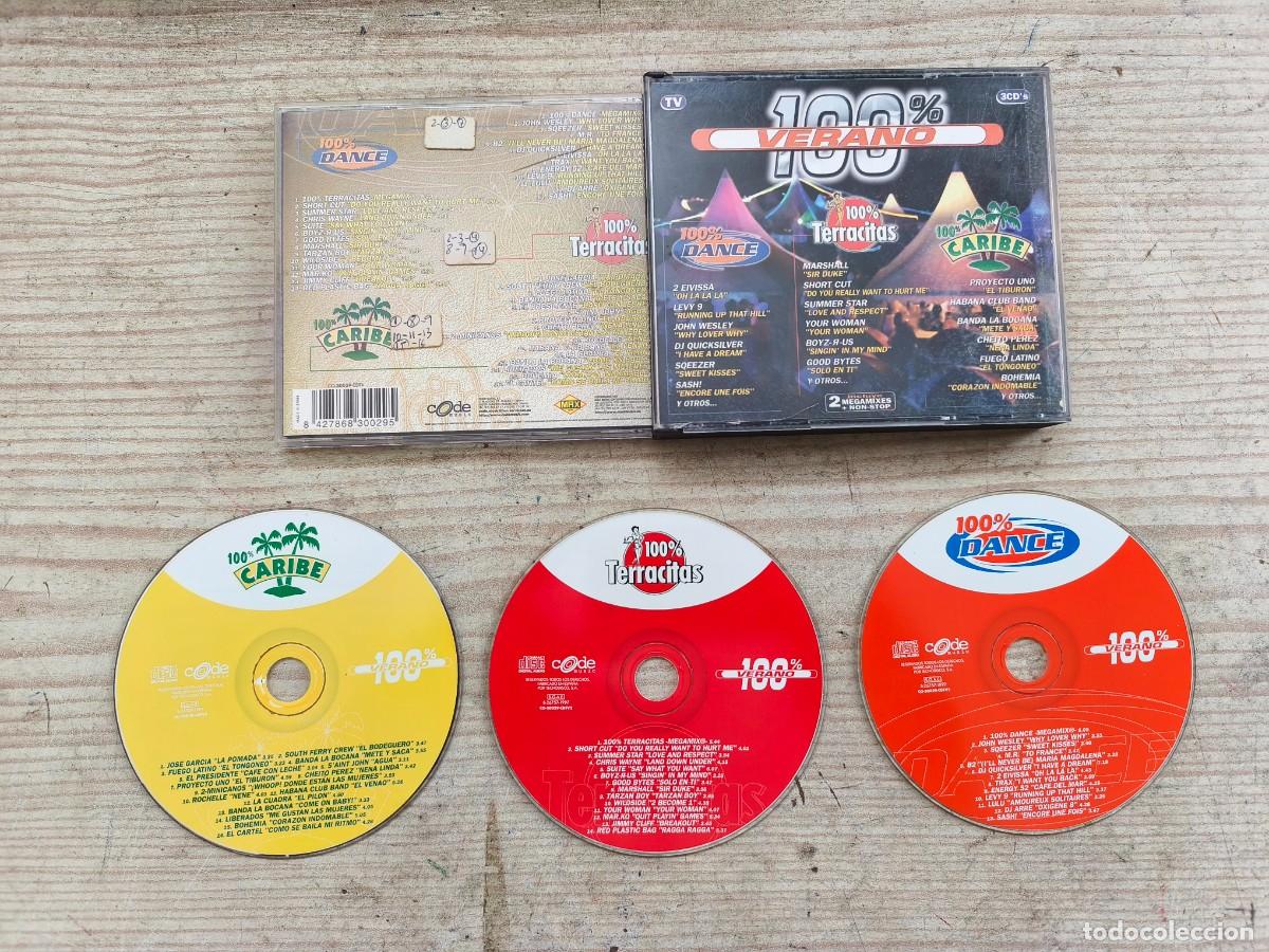 CDs de m&uacute;sica: 100 % Verano - Varios - 3 CD - Foto 1