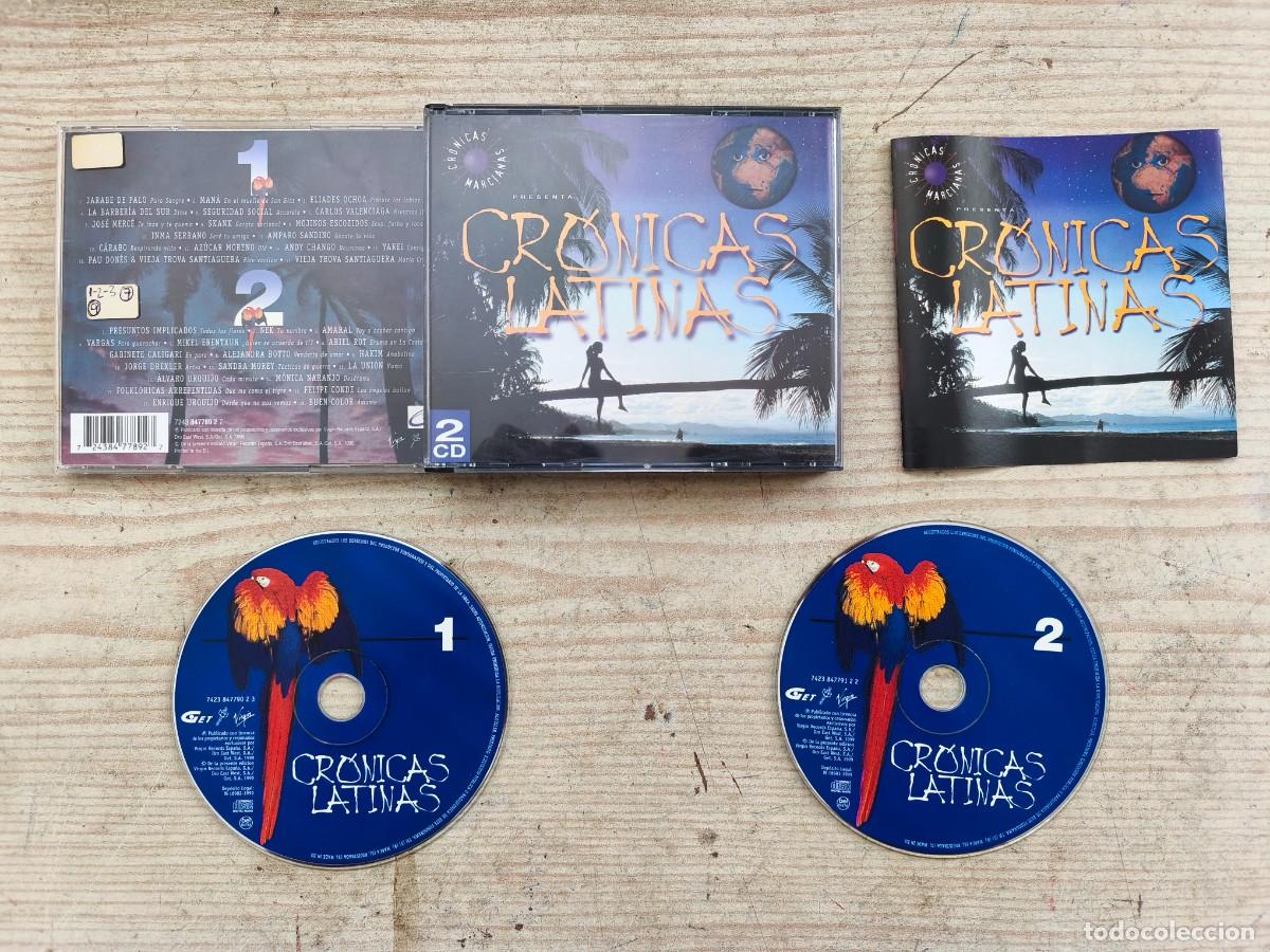 CDs de m&uacute;sica: Cronicas Latinas - Varios - 2 CD - Foto 1