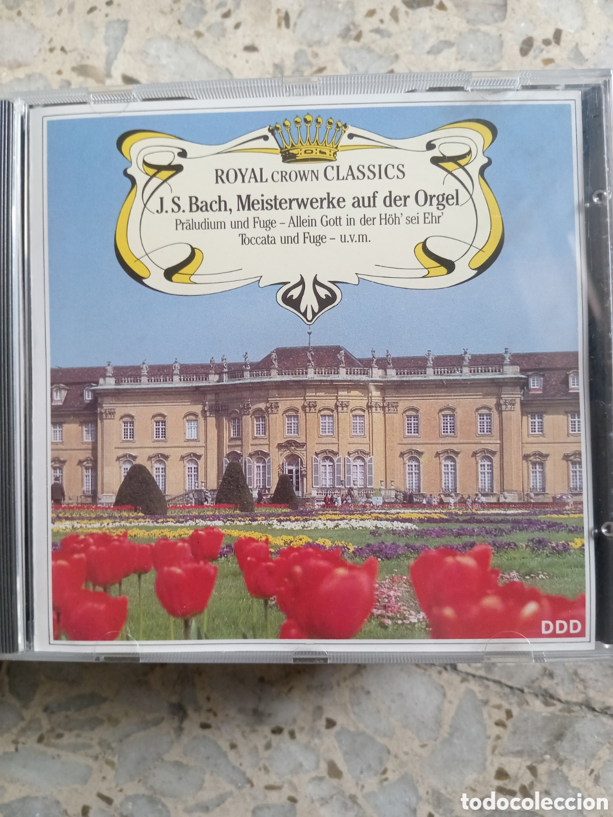 Musik-CDs: CD ROYAL CROWN CLASSICS BACH MEISTERWERKE AUF DER ORGEL