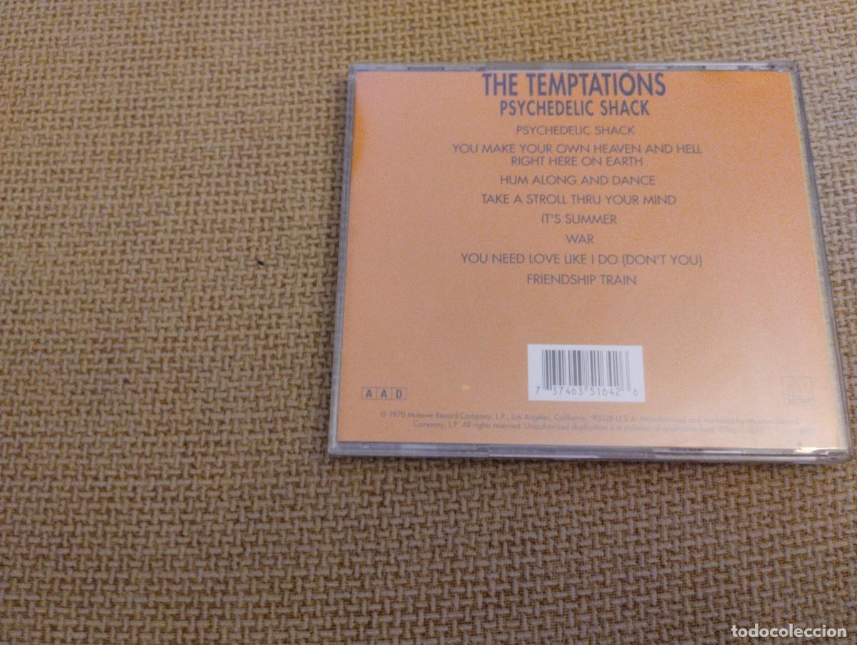 CDs de m&uacute;sica: Cd The Temptations Psychedelic Shack - Foto 3