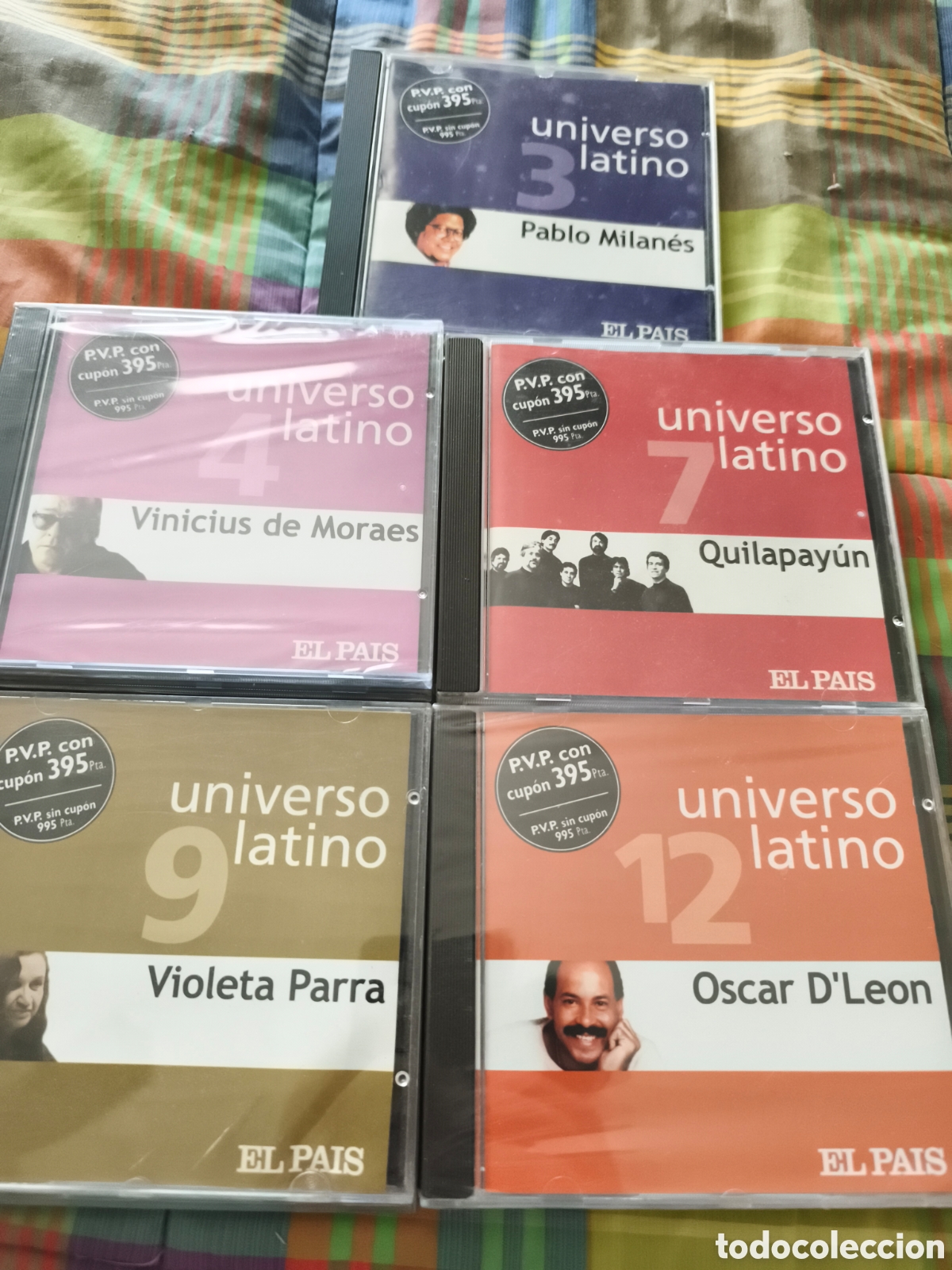 CDs de m&uacute;sica: Universo Latino 9 cd&acute;s - Foto 1