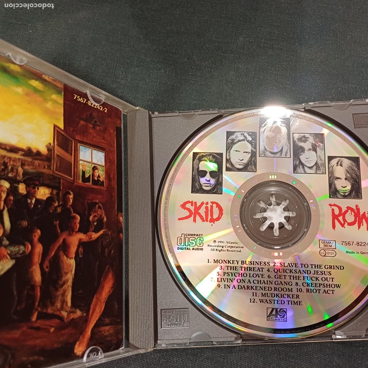 CDs de m&uacute;sica: SKID ROW/SLAVE TO THE GRIND/CD. - Foto 2