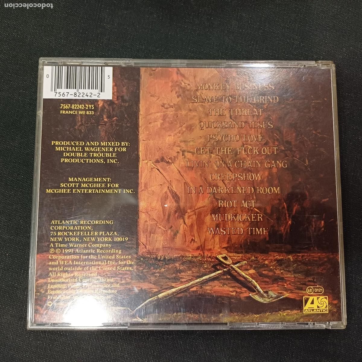 CDs de m&uacute;sica: SKID ROW/SLAVE TO THE GRIND/CD. - Foto 3