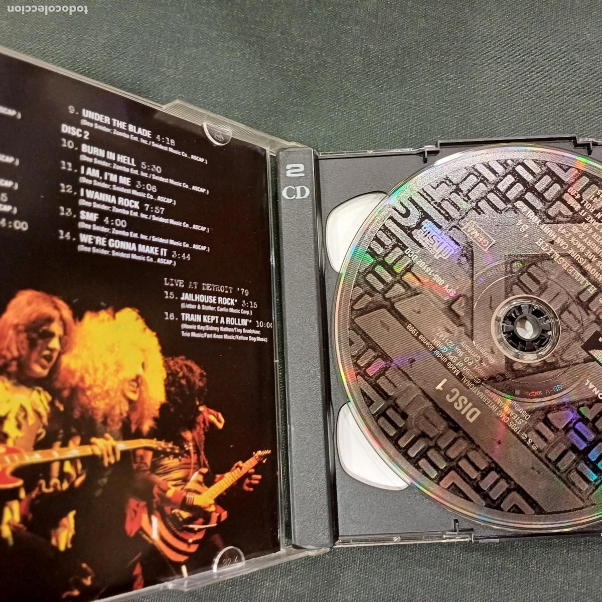 CDs de m&uacute;sica: TWISTED SISTER/LIVE/CD DOBLE. - Foto 2
