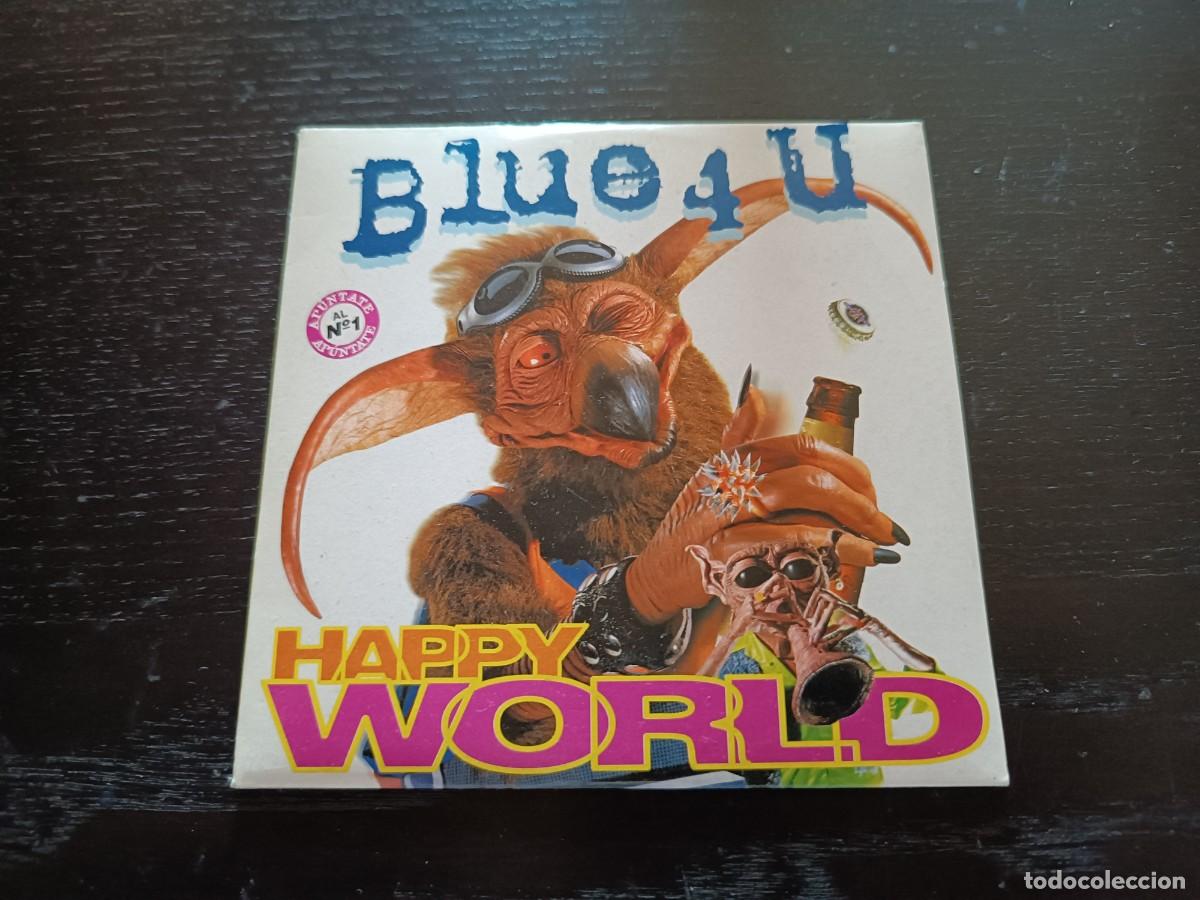 CDs de m&uacute;sica: Blue 4 U - Happy World. Cd Single - Foto 1