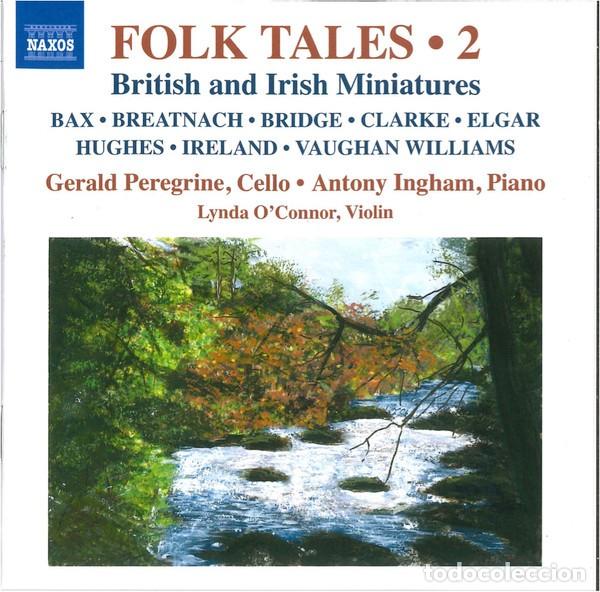 Music CDs: Folk Tales 2 - British And Irish Miniatures - Bax, Breatnach, Bridge, Clarke (CD) *Precintado*