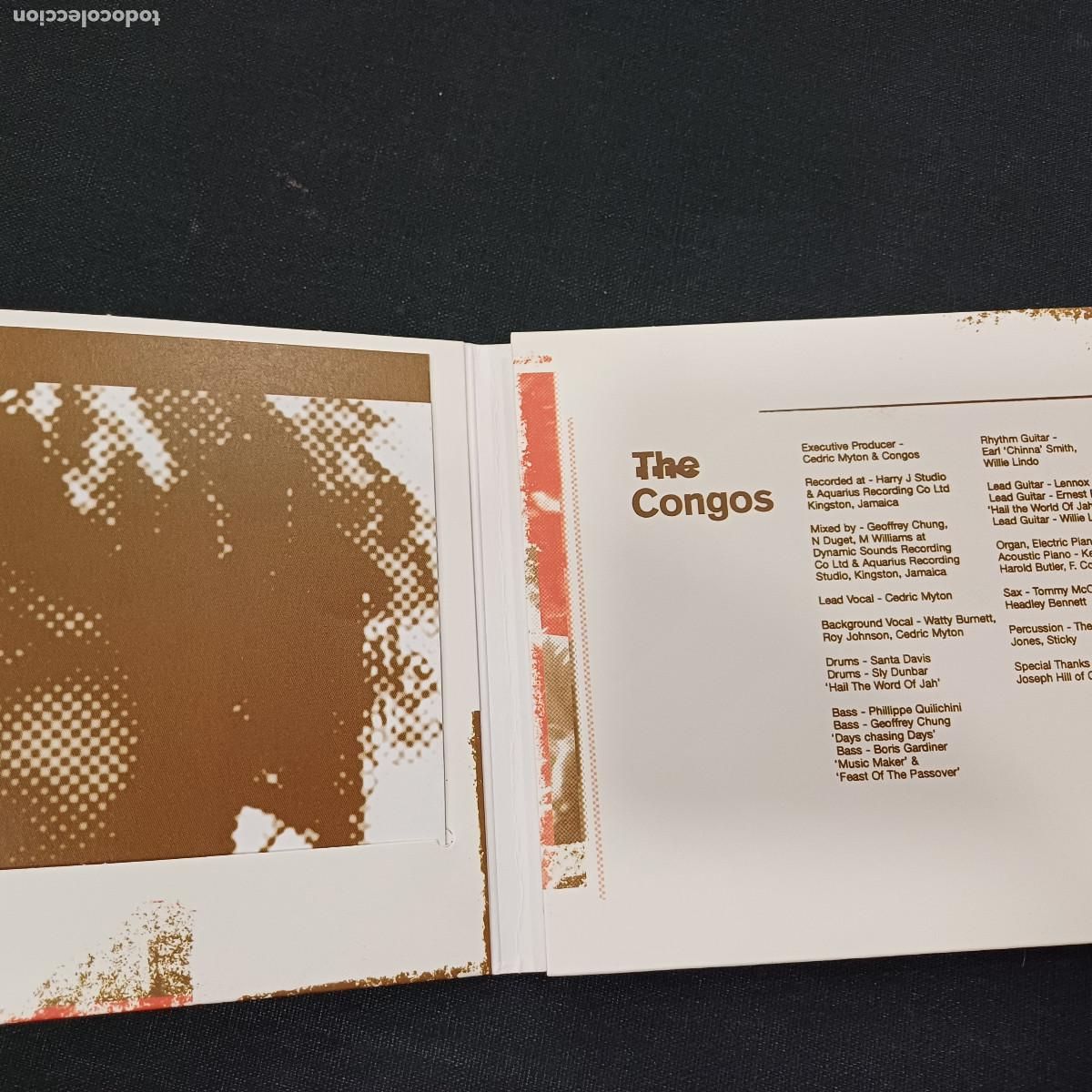 CDs de m&uacute;sica: THE CONGOS/CONGO ASHANTI/CD DIGIPACK. - Foto 2