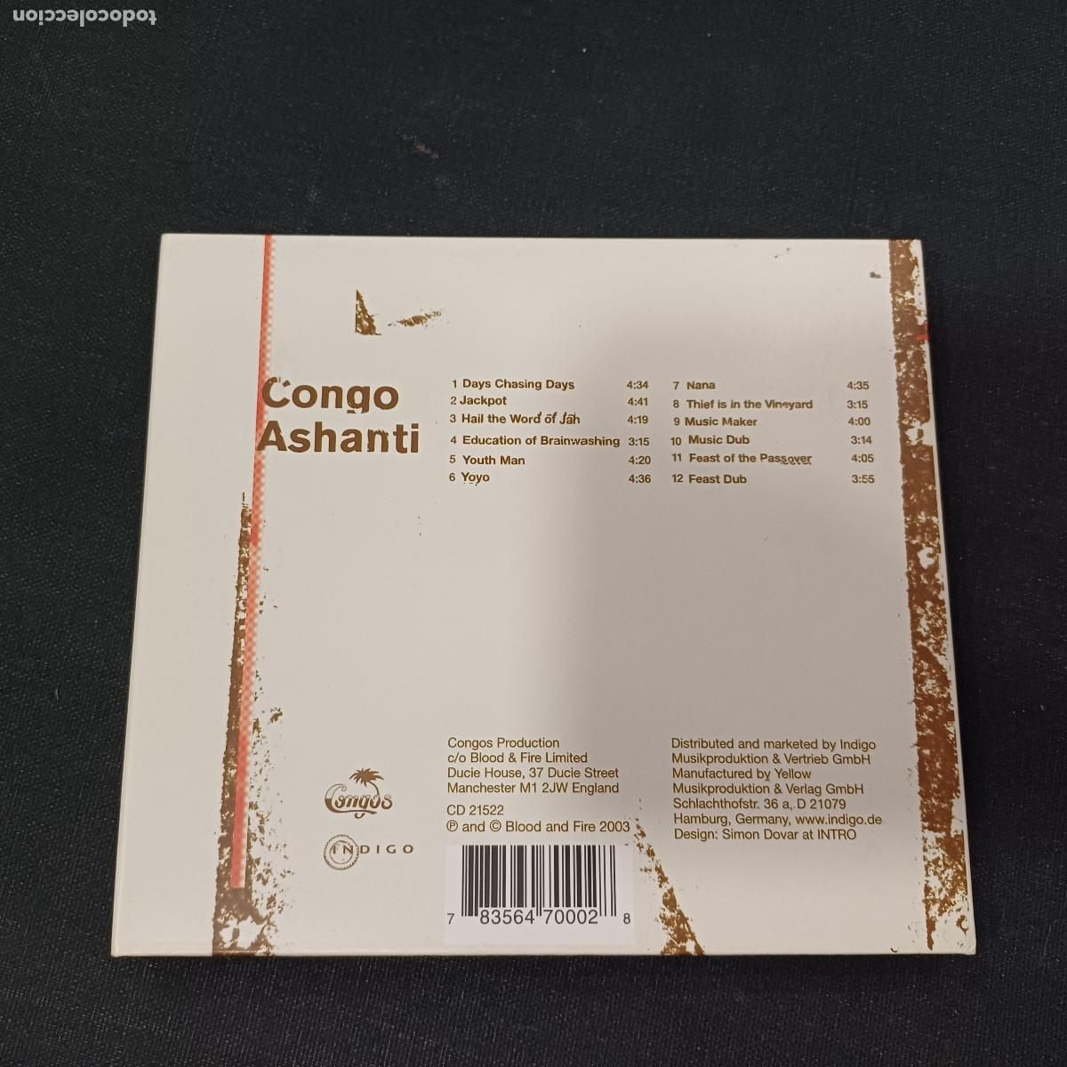 CDs de m&uacute;sica: THE CONGOS/CONGO ASHANTI/CD DIGIPACK. - Foto 4