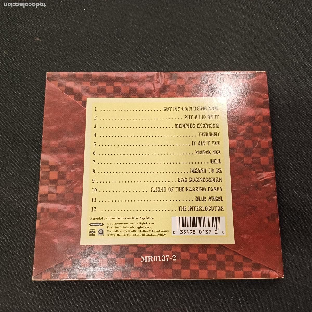 CDs de m&uacute;sica: SQUIRREL NUT ZIPPERS/HOT/CD DIGIPACK. - Foto 3