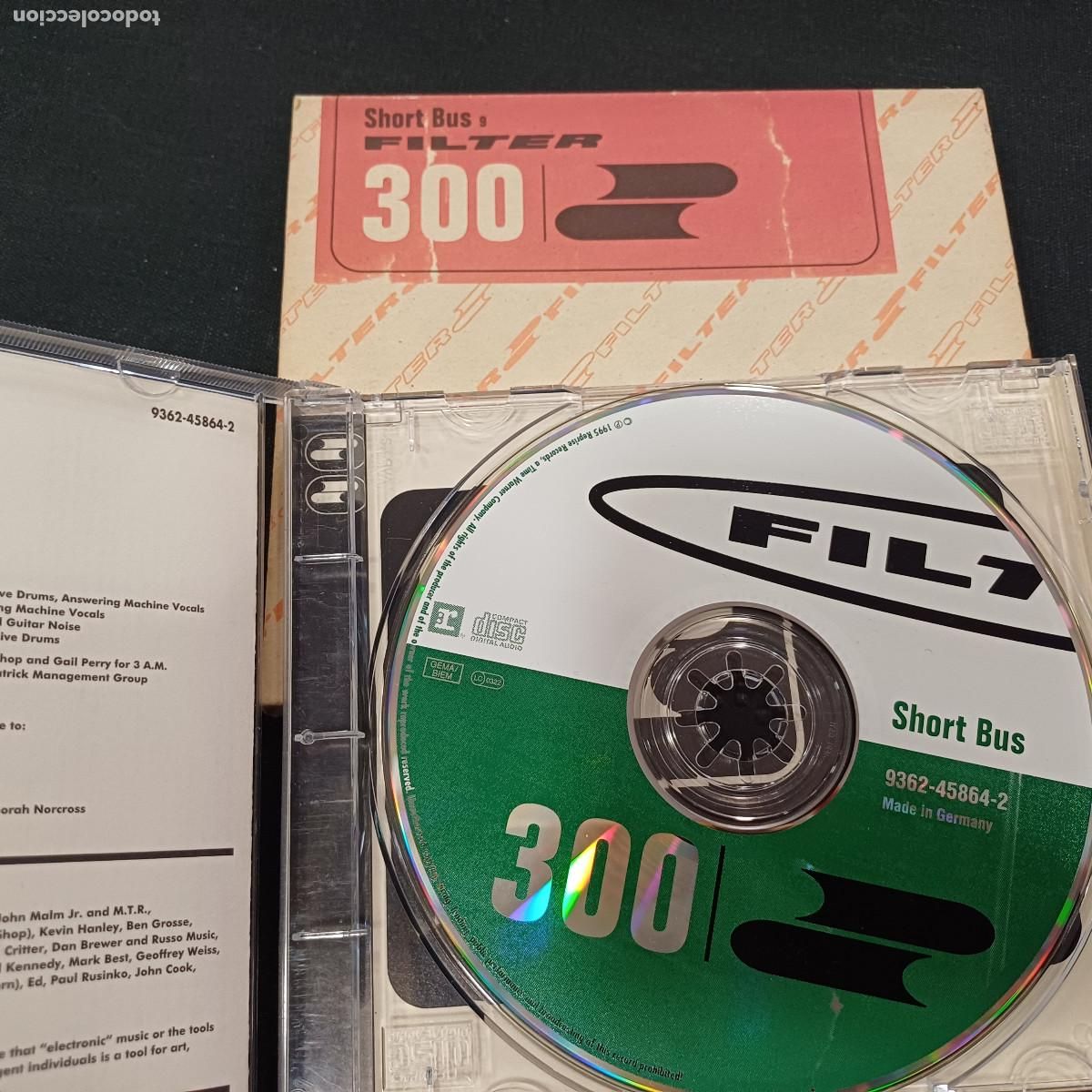 CDs de m&uacute;sica: FILTER/SHORT BUS/CD. - Foto 3