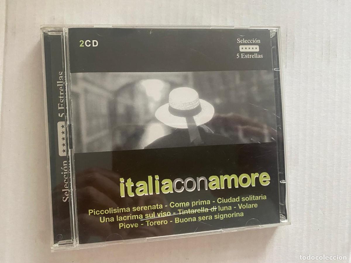 CDs de m&uacute;sica: CD DOBLE - ITALIA CON AMORE - VARIOS - Foto 1