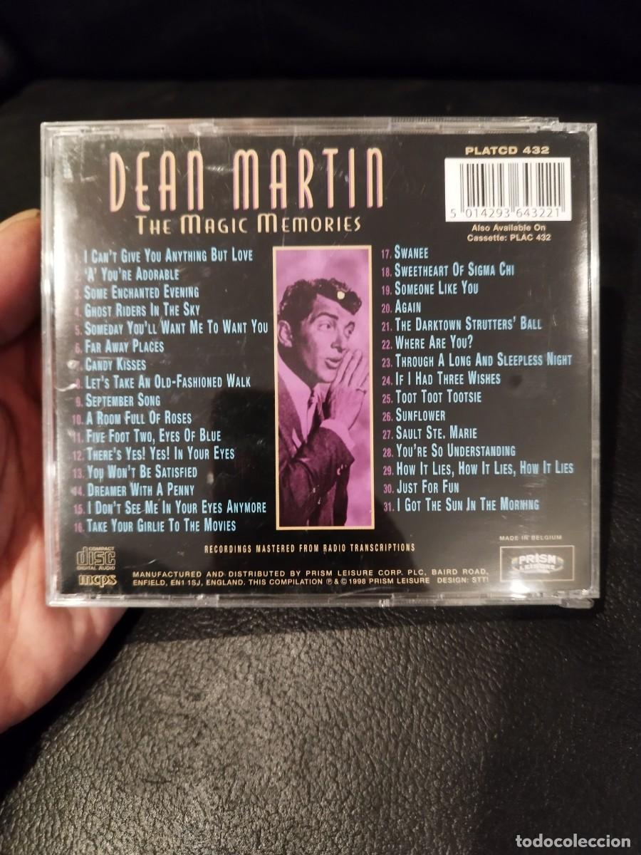 CDs de m&uacute;sica: Dean Martin &ndash; The Magic Memories. Cd. - Foto 3