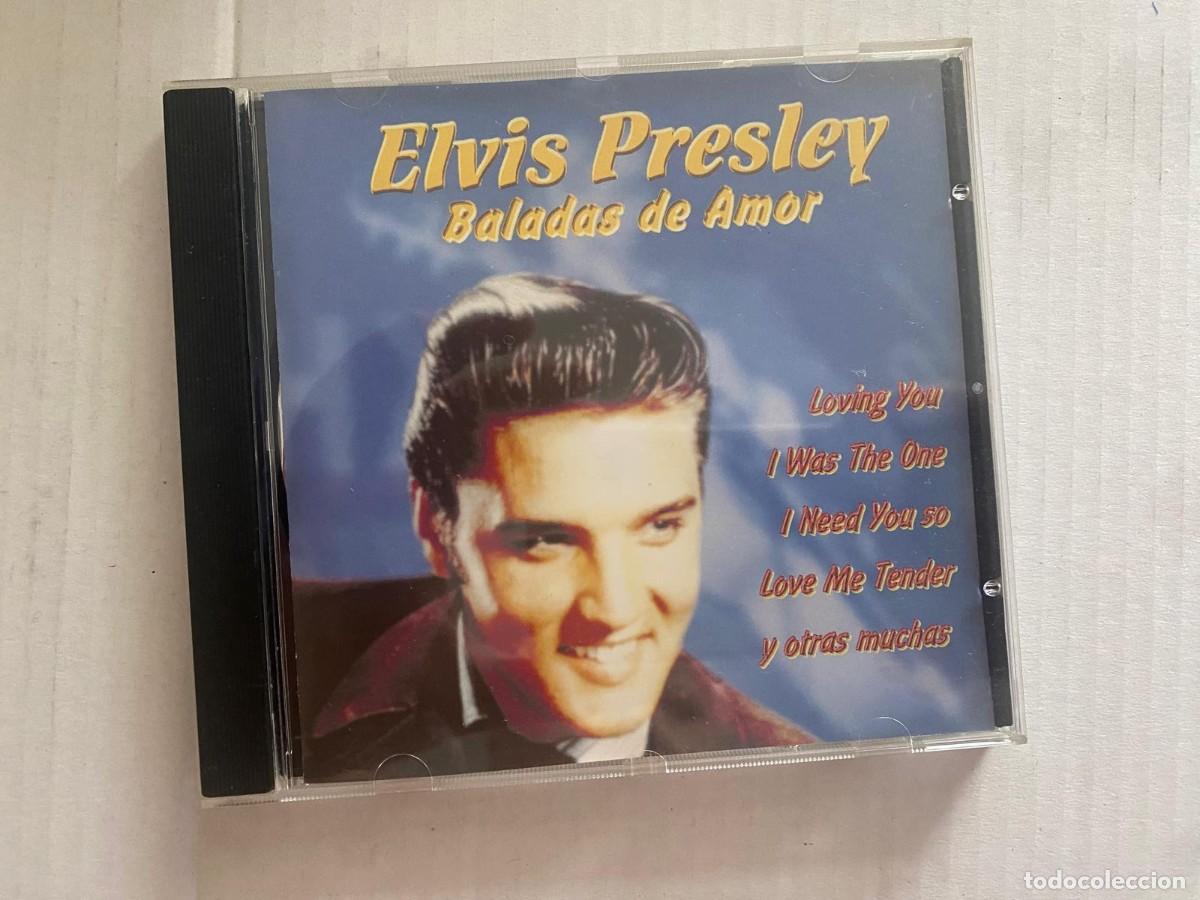 CDs de m&uacute;sica: CD ELVIS PRESLEY - BALADAS DE AMOR - Foto 1