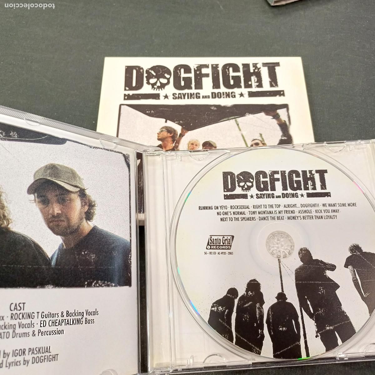 CDs de m&uacute;sica: DOGFIGHT/SAYING AND DOING/CD. - Foto 2