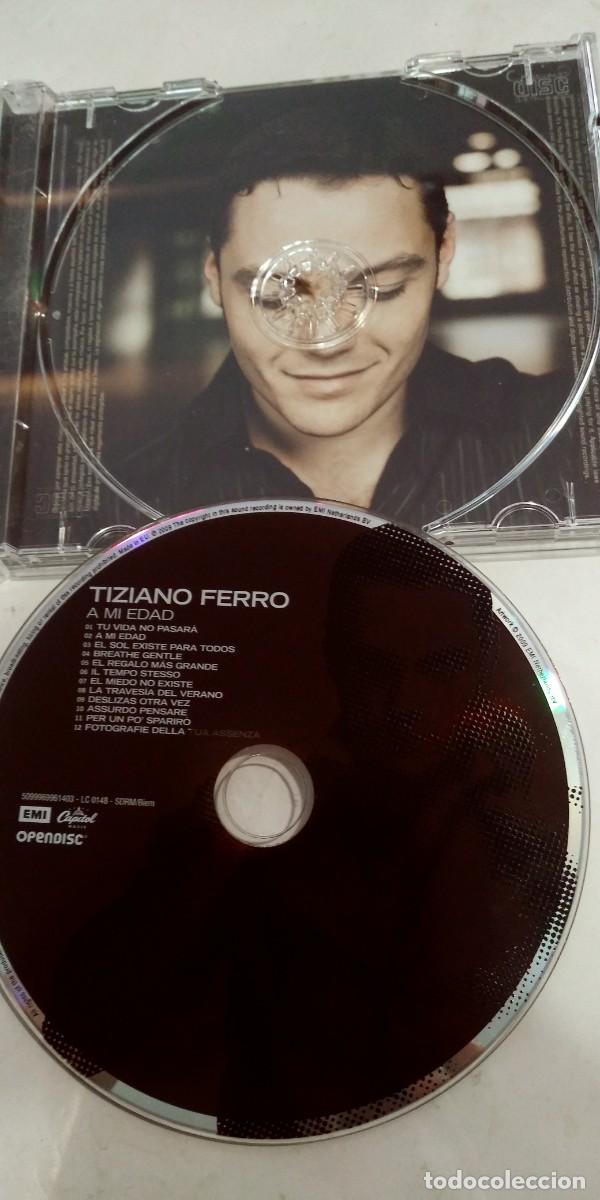 CDs de m&uacute;sica: Tiziano Ferro A mi edad - Foto 3