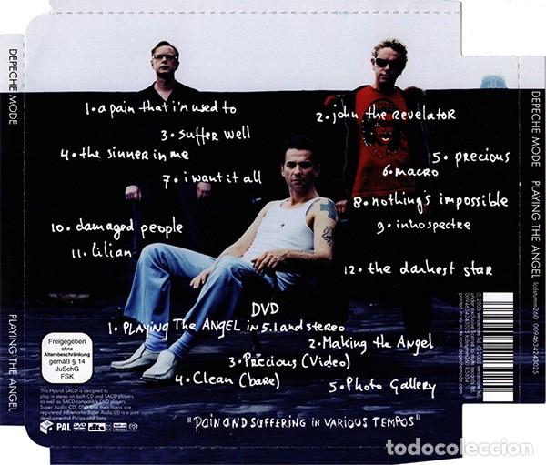 CDs de m&uacute;sica: Depeche Mode - Playing the Angel (CD+DVD) - Foto 2