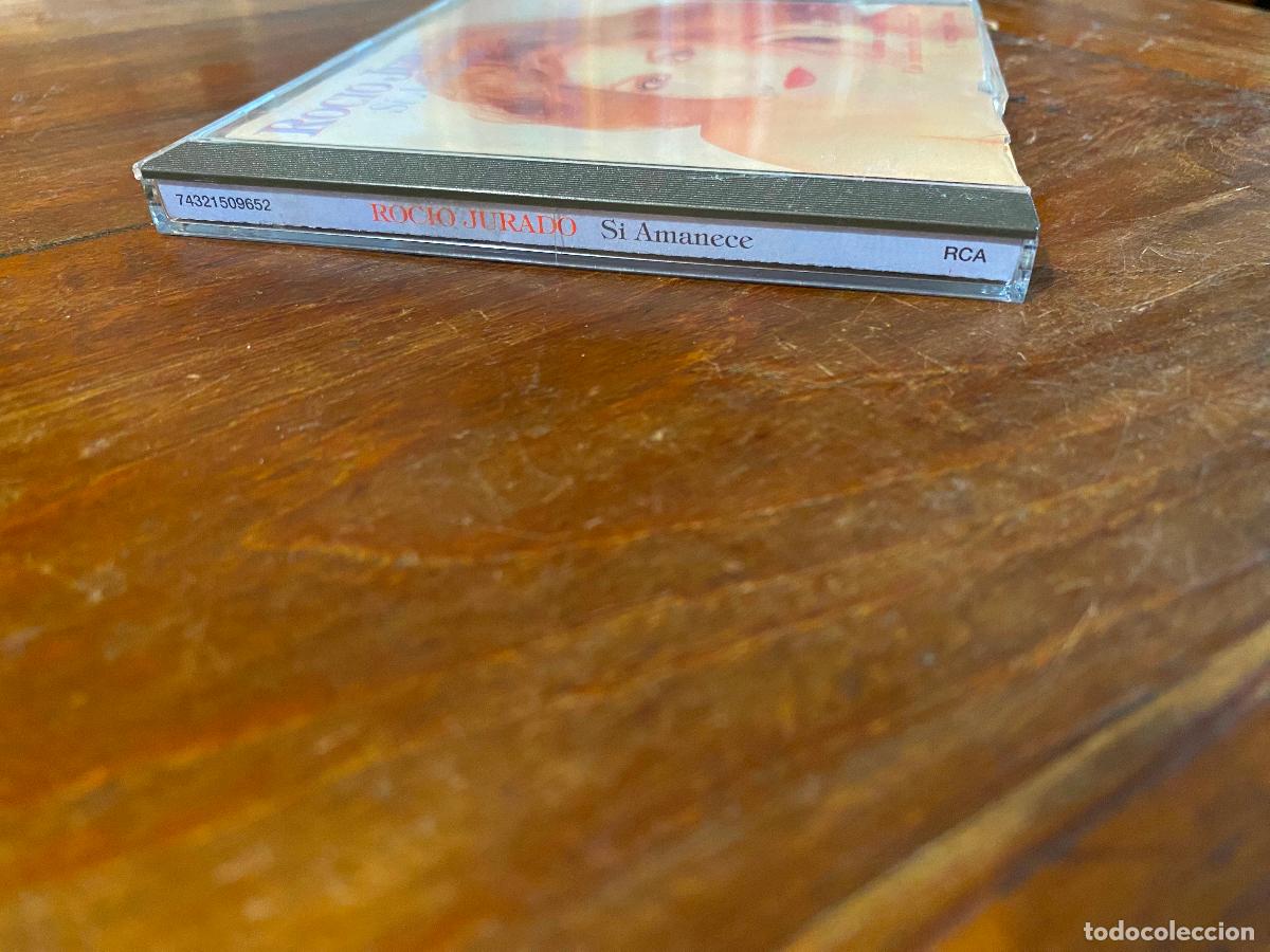 CDs de m&uacute;sica: CD. ROCIO JURADO, SI AMANECE - Foto 2