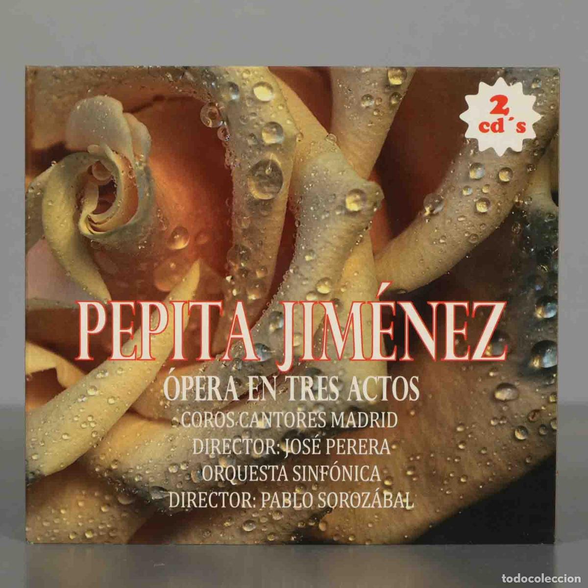 Music CDs: CD. PEPITA JIMENEZ. OPERA EN 3 ACTOS. JOSE PERERA.