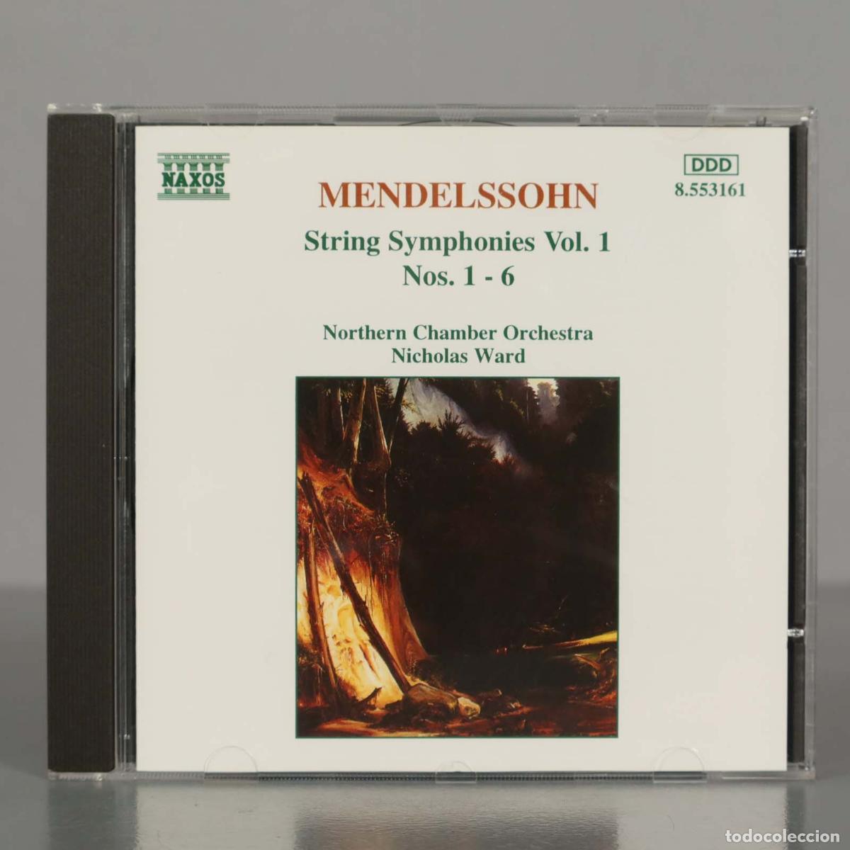 Music CDs: CD. Mendelssohn, Northern Chamber Orchestra, Nicholas Ward &ndash; String Symphonies Vol. 1 Nos. 1 - 6