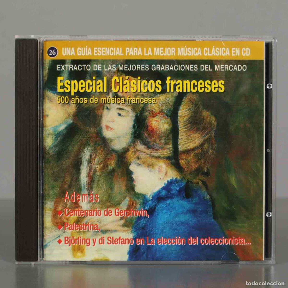 Music CDs: CD. ESPECIAL CLASICOS FRANCESES. 500 A&Ntilde;OS DE MUSICA FRANCESA.