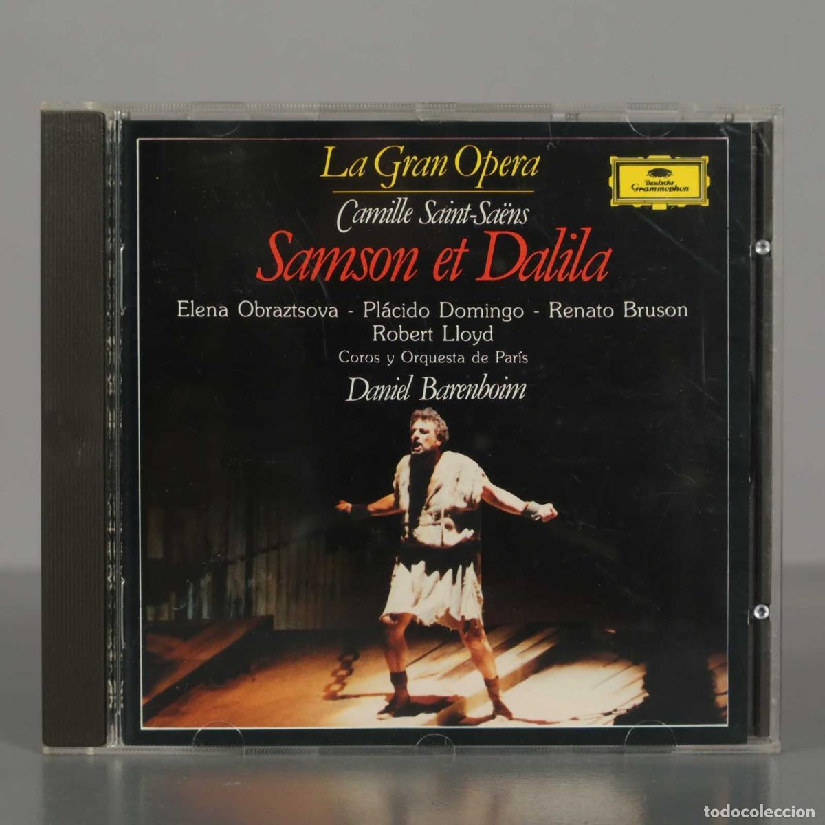 Music CDs: CD. LA GRAN OPERA. SAMSON ET DALILA. DANIEL BARENBOIM. SAINT-SA&Eacute;NS