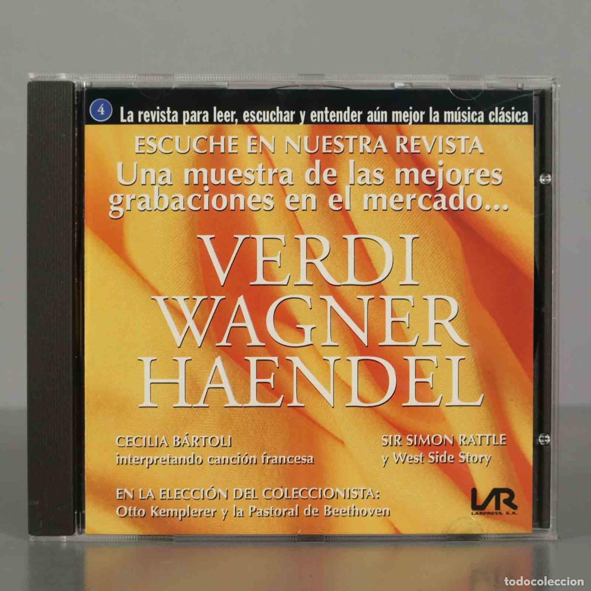 Music CDs: CD. Various &ndash; Audioclasica 4. Verdi - Wagner - Haendel...