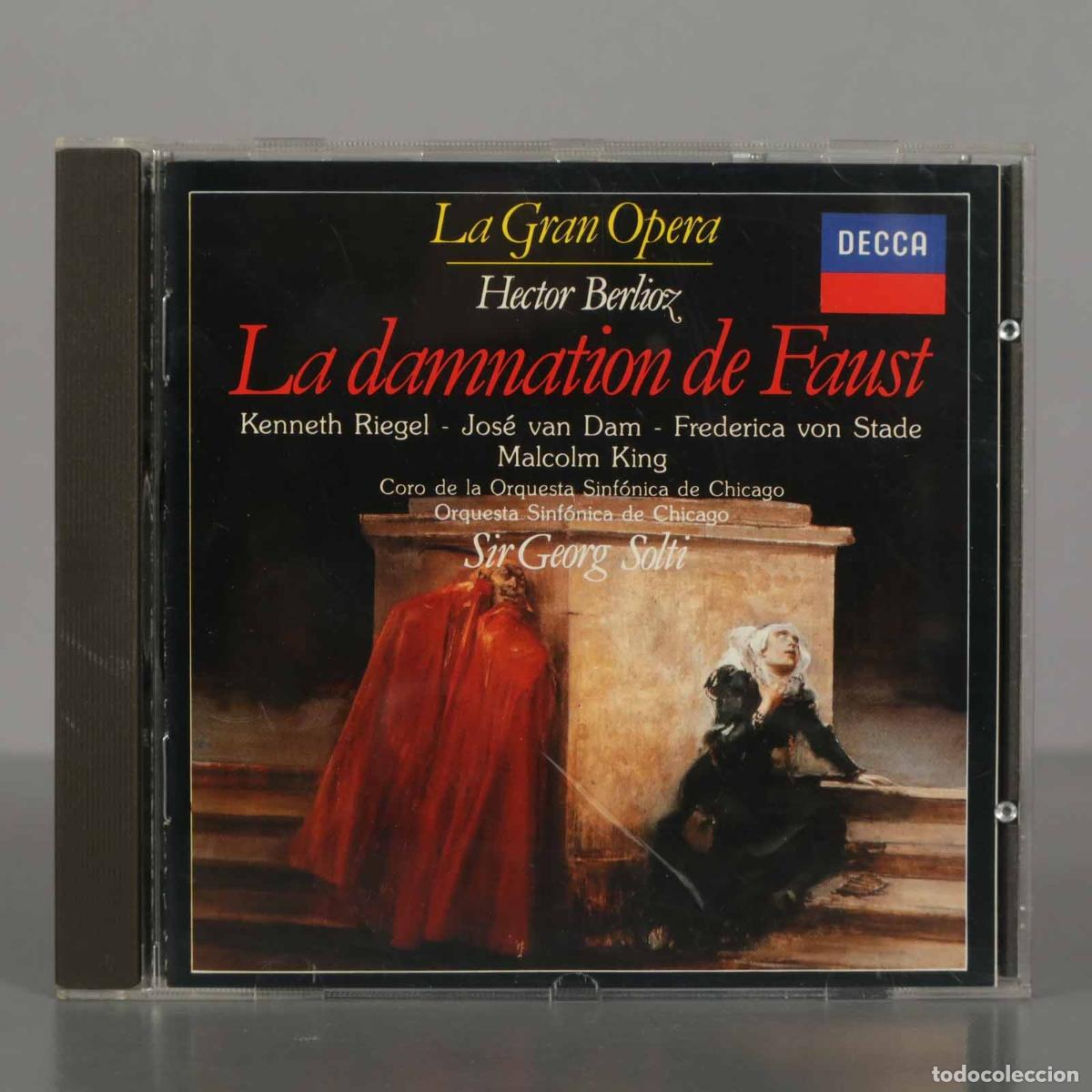 Music CDs: CD. LA GRAN OPERA. LA DAMNATION DE FAUST. SIR GEORG SOLTI BERLIOZ