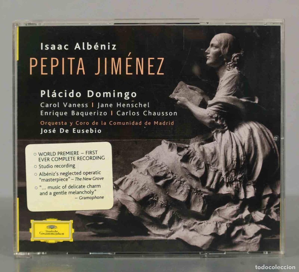 Music CDs: CD. Coro De La Comunidad De Madrid | Jos&eacute; De Eusebio &ndash; Pepita Jim&eacute;nez. Isaac Alb&eacute;niz &ndash; Pl&aacute;cido Domi