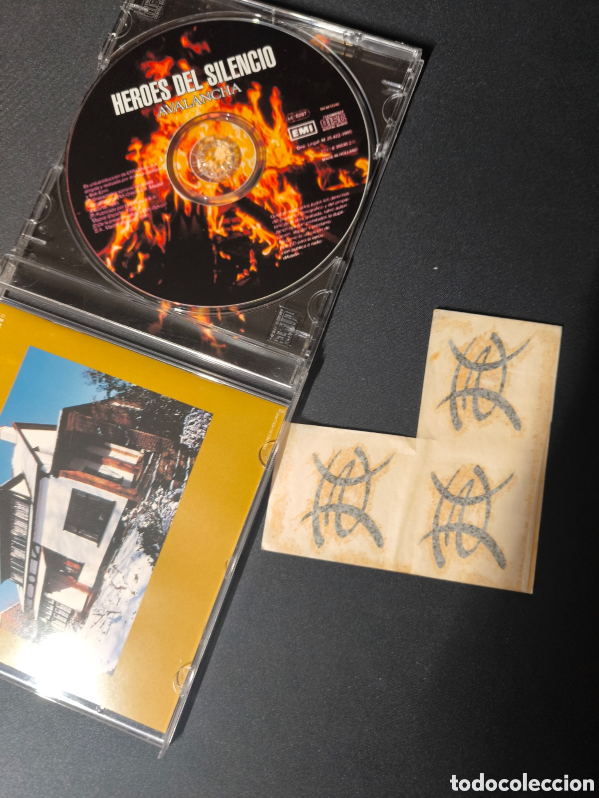 CDs de m&uacute;sica: CD H&eacute;roes del Silencio. Avalancha - Foto 2