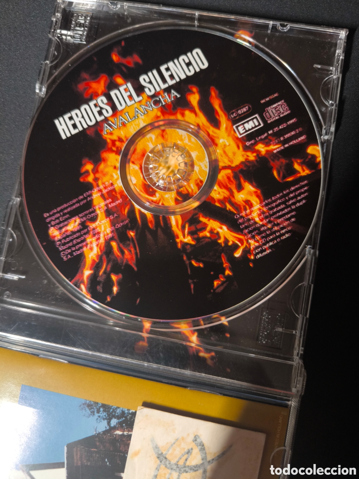 CDs de m&uacute;sica: CD H&eacute;roes del Silencio. Avalancha - Foto 3